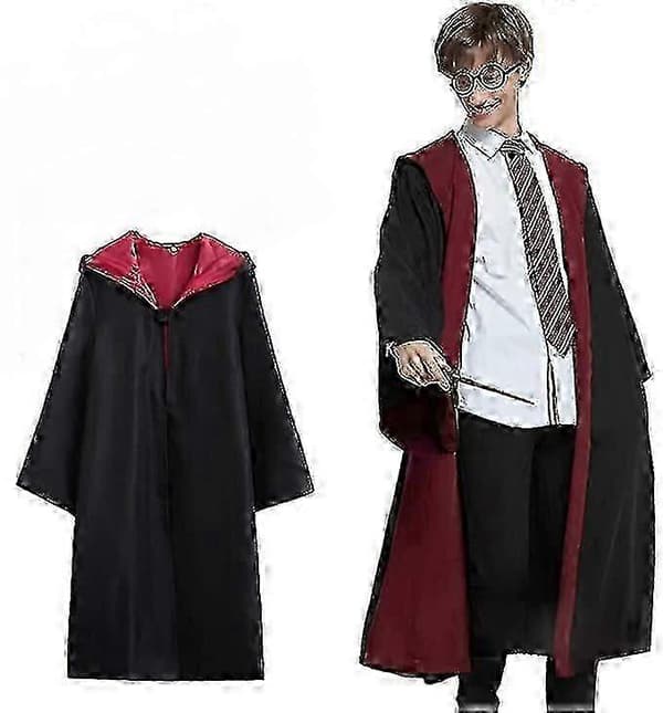 Harry Potter Hermione Kappe Kostume Voksen Hogwarts Skoleuniform - XN one size only tie