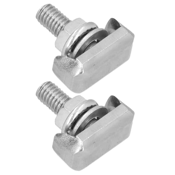 2 stk. bilbatteri terminal T-bolte rustfrit stål 19116852 erstatning for Chevrolet
