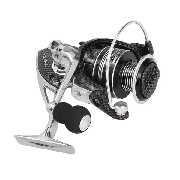 Metal Spinnefiskespole Havestang Gapless Duplex Leje Fiskesnøre Spoler TilbehørGX3000