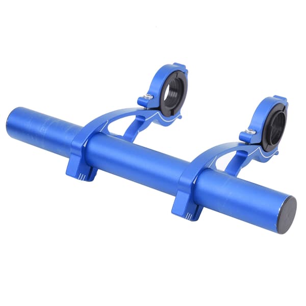 20CM Cykelstyre Förlängare Cykel Aluminiumlegering Styre Förlängningsfäste Rack Blå