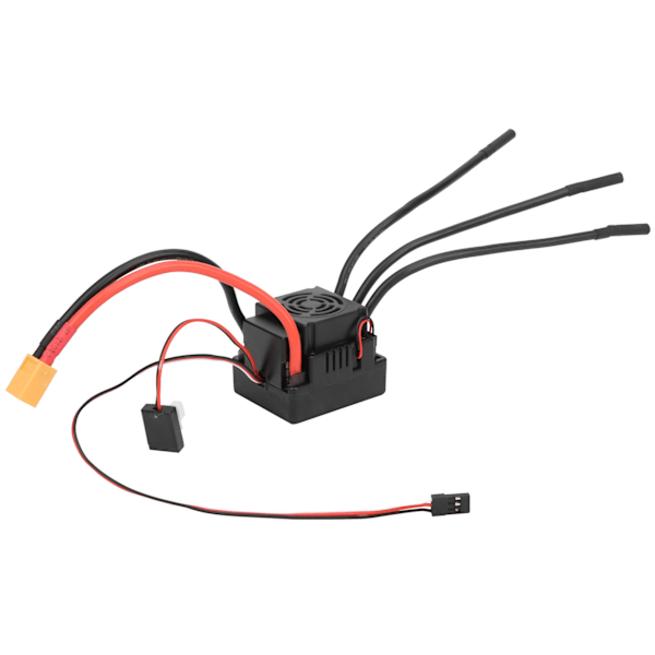 80A Vandtæt Børsteløs ESC Elektrisk Hastighedsregulator Tilbehør til 1/8 RC BilXT60