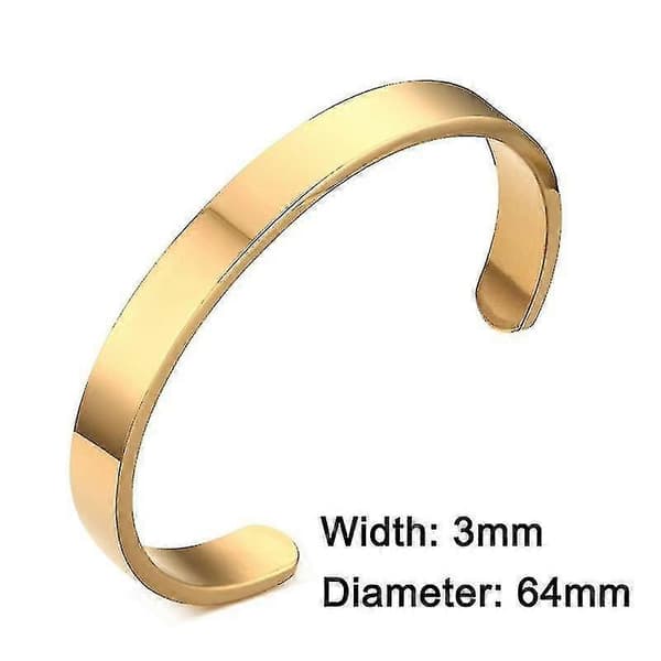 armbånd i rustfrit stål (83377)