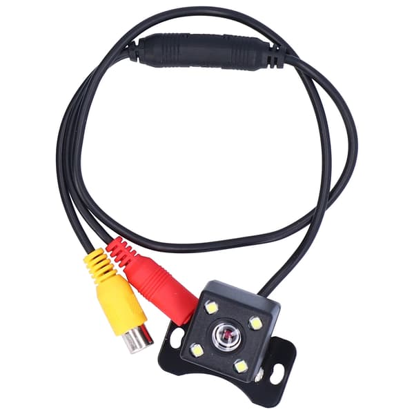 Bil Bakkamera 140° Ekstern 4 LED HD Nattesyn Nummerplade Monteret Universal til 12V