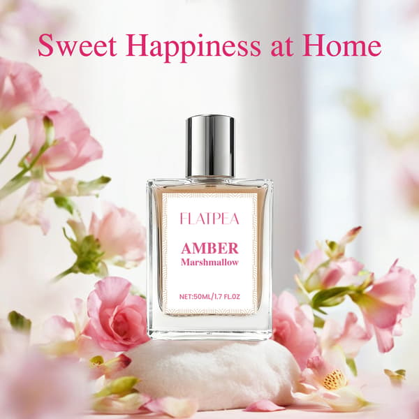 Marshmallow-inspirerad, alkoholfri doft. Mild och icke-irriterande doftspray. Damparfym