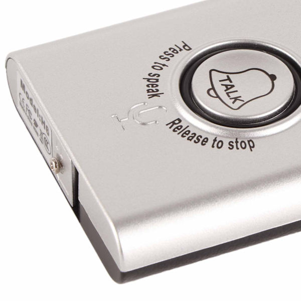 Smart Trådlös Röst Intercom Dörrklocka Åtkomstkontroll System Inomhus/Utomhus Dörrklocka Silver