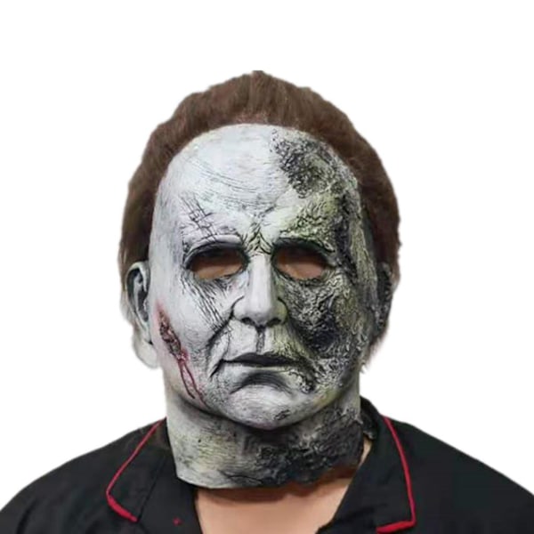 Halloween Ansigtsdækning Horror Latex Ar Ansigtsdækning Halloween Dekoration Rekvisitter til Karneval Påske og Maskerade