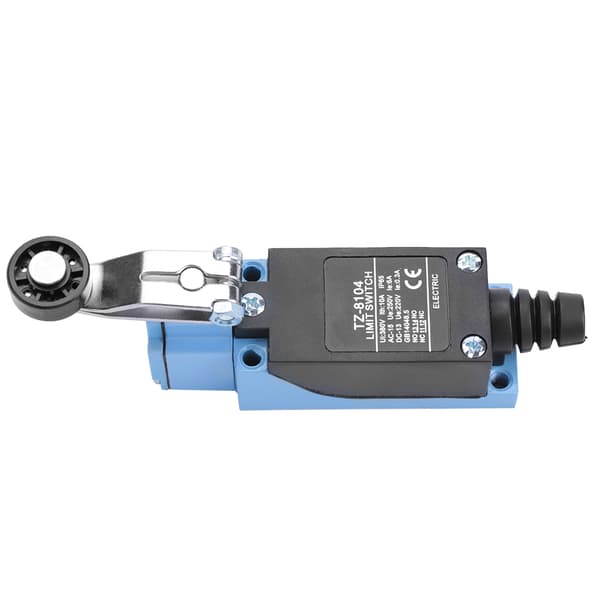 TZ-8104 SPDT Hetkellinen Rajakytkin Pyörivä Rullavipu 6A 250V