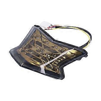 【03】Motorcycle LED Taillight Assembly Rear Position Turn Signal Indicator Modification Fits KAWASAKI NINJA650 20172019 Gold