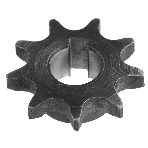 06B 9 Tänder med kilspår 10mm Innerdiameter Stål Motor Drev Kedjehjul Tillbehör