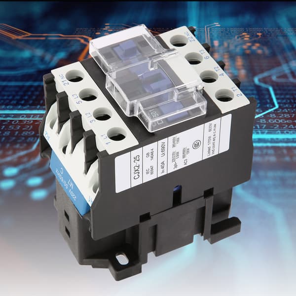 CJX2-2501 Högkänslig Industriell Elektrisk AC-kontaktor 220V 25A