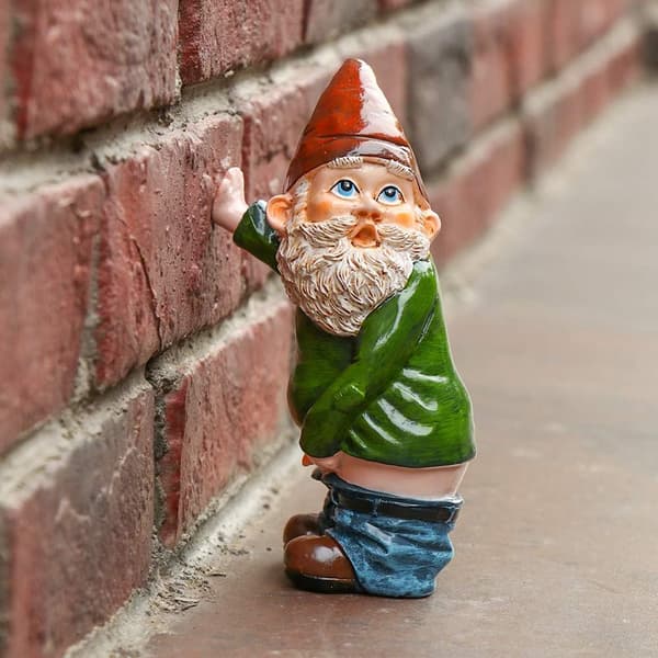 【03】Havenisser Statuer Sjove Nisser Havepynt