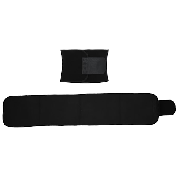 Elastisk taljestøttebælte Nylon Lumbar Ryg Svedbælte Åndbar Taljetræner Korrector