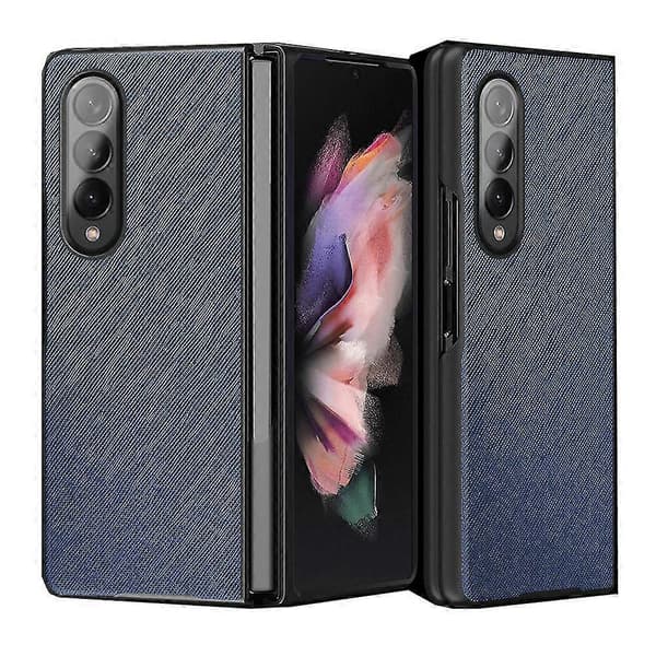 Stødsikkert etui kompatibelt med Samsung Galaxy Z Fold 3 5G Blue