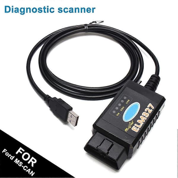 【03】ELM327 USB OBD2 Modificeret Diagnostisk Scanner Værktøj til Ford MS-CAN HS-CAN Mazda