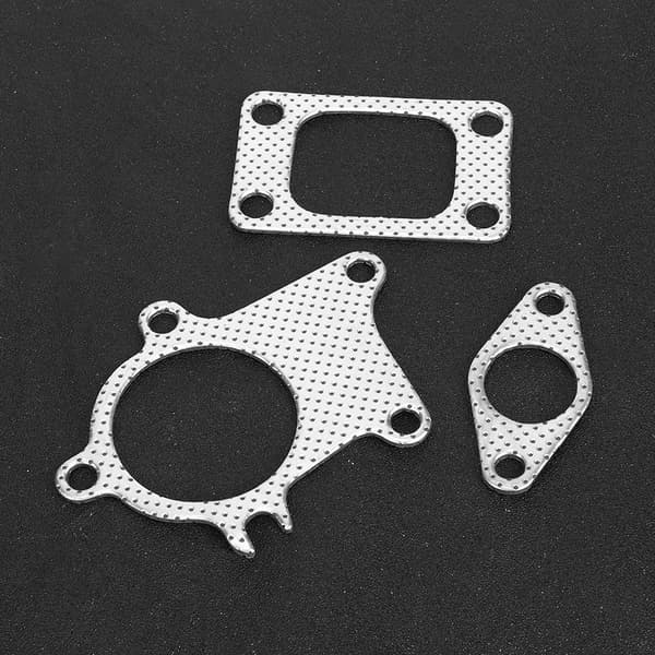 T3/T4 Turbo 38mm/1.5in Packning Downpipe Combo Kit - 5-Bults Anslutning