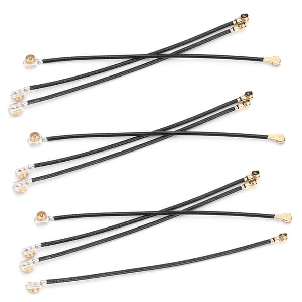 10 stk. Pin Connector IPEX‑4 MH4 Gen4 UFL Hun til IPEX‑1 Kabel til AX200/9260 8265