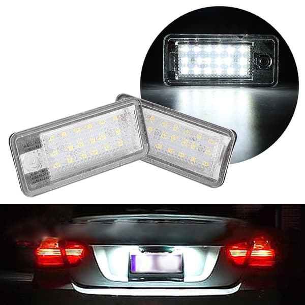 1 pari LED-takarekisterikilven valoja Audiin