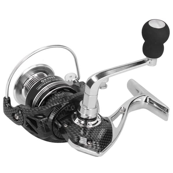 Metal Spinnefiskespole Havestang Gapless Duplex Leje Fiskesnøre Spoler TilbehørGX3000