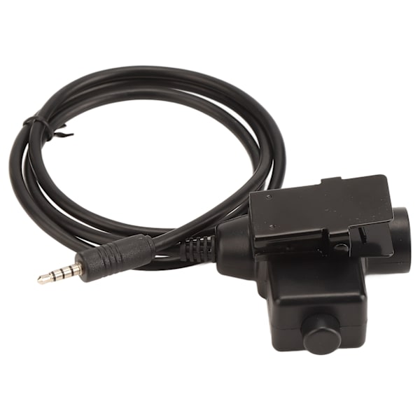 U94 PTT Adapter Professionel Meget Fleksibel PTT Headset Adapter til 3,5 mm Lydinterface Mobiltelefon