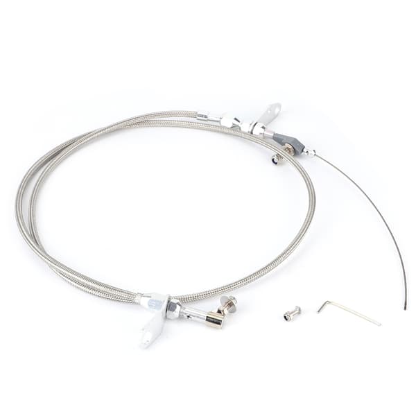 Kickdown-kabelkit för transmission, rostfritt stål, passar Chrysler 904