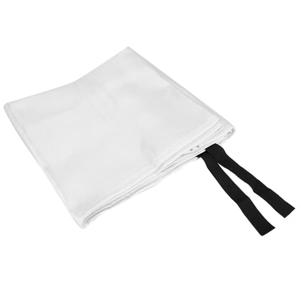 Brandfilt i glasfiber för nödsituationer, brandsäkerhetsfilt för kök, camping, eldstad, grill, bil (1 * 1 m)