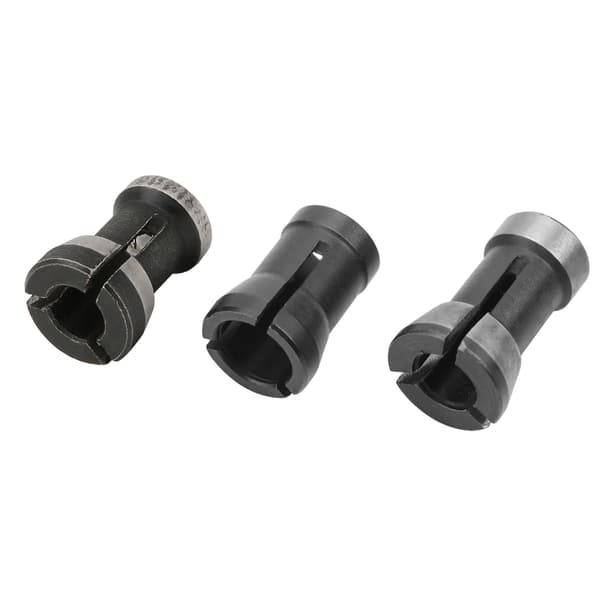 3 stk. 6 / 6,35 / 8 mm Chuck Adapter Træbearbejdning Fræsning Trimning Cutter Chuck Graveringshoved