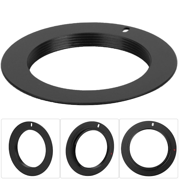 M42-AI Objektivadapterring av aluminiumlegering för M42-objektiv till Nikon AI-kamera