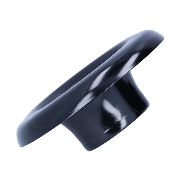 3,5 tommer Cold Air Intake Turbo Horn Velocity Stack Adapter CNC Aluminium Bilmodifikationstilbehør Sort