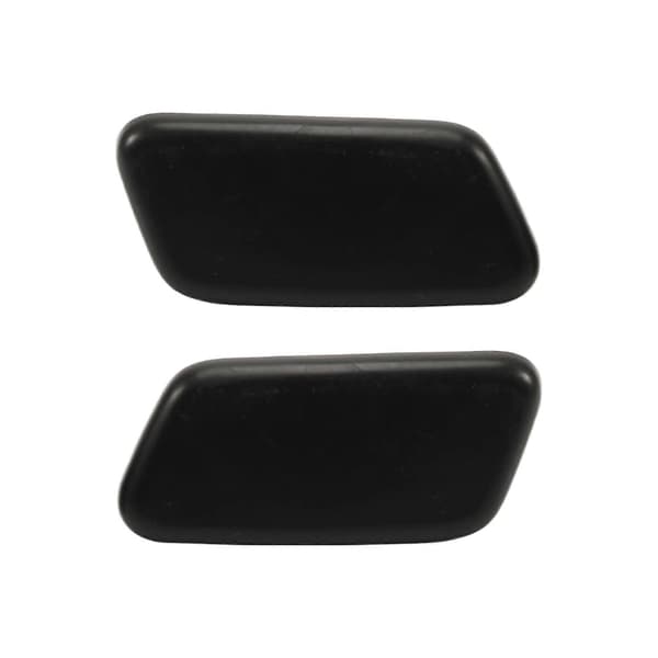 Dæksel til forlygtevaskerdyse foran uden lak 25953655 25953656 til Opel Antara 10-15 Black