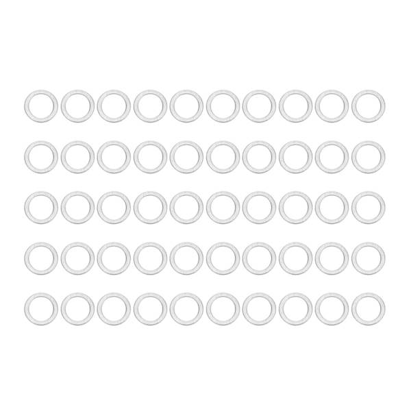 50 stk. olieaftapningsprop skive tætningsringe 9956‑41‑400 Passer til Mazda CX‑5 MX‑5