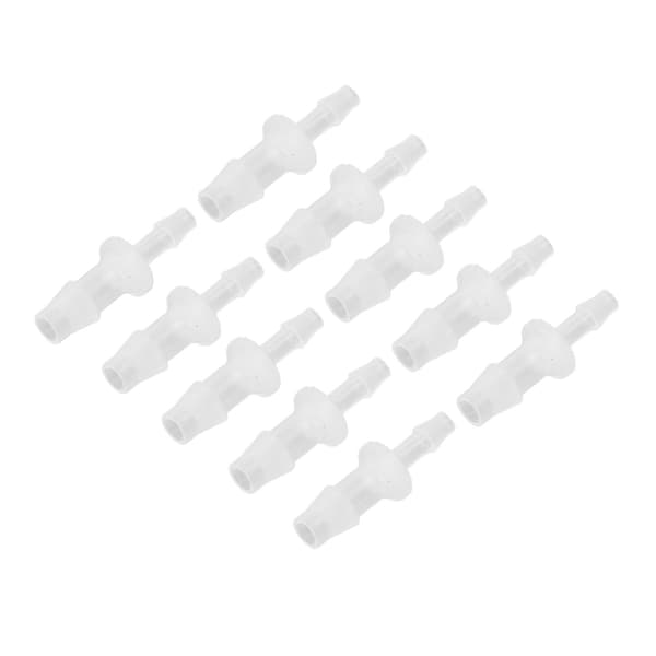 10 stk. Slangefittingsreduktion PP Akvarie Luftpumpeadapter til silikoneslangeforbindelse 3,9-6,4