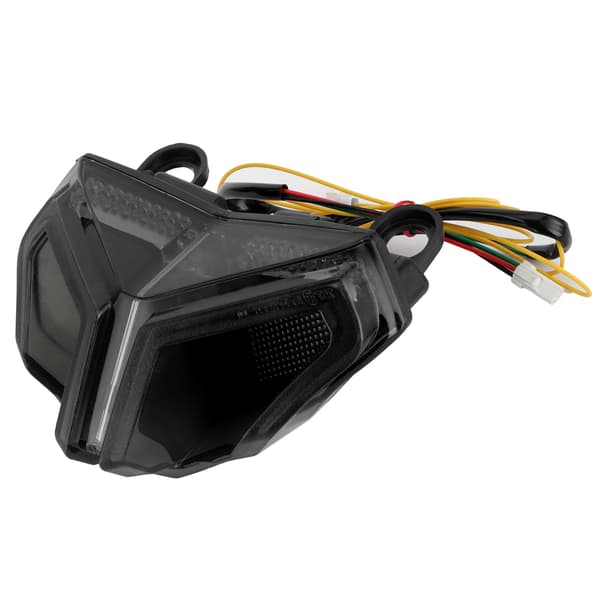Motorcykel LED Bakljusmontering Rökfärgad Lins Hög Ljusstyrka Passar Ducati 848/1098/1198