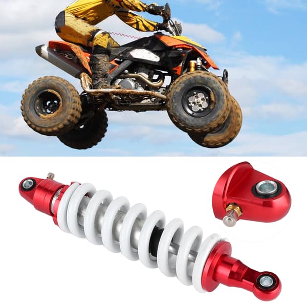 Justerbar Dæmpnings Bagstøddæmper til Pit Quad Dirt Bike ATV Buggy (330mm)