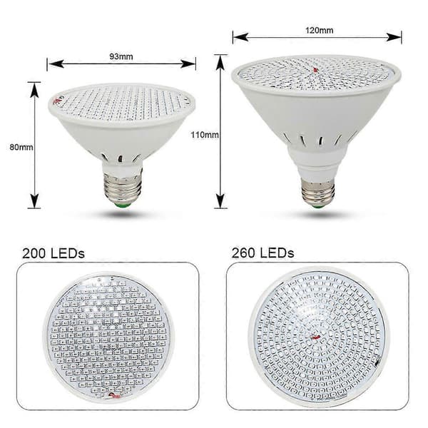 LED-kasvivalo sisäkasveille kasvihuonekasveille 60
