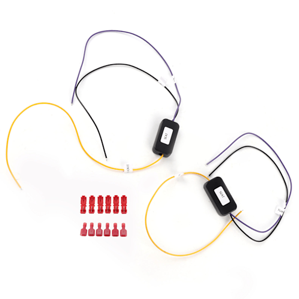 LED Baglygter Dynamisk Blinklys Adapter Ledningsnet Blinklys Modul Sæt Passer til Seat Leon MK3 5F 2013-2020