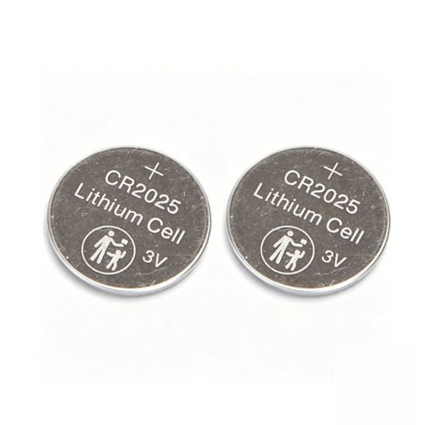 2 st knappbatteri CR2025 3V
