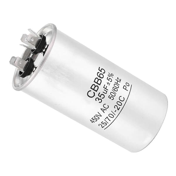 【03】CBB65 450V 35UF Kondensator Aluminiumfolie Klimaanlæg Startkondensator