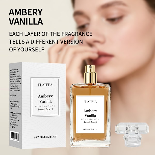 Dameparfume, Rav-Vanilje Parfume, Kvindeparfume