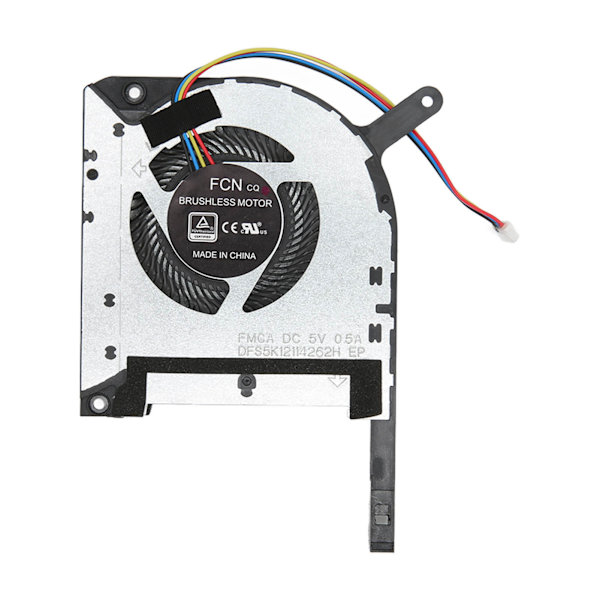 CPU GPU Køleventilator 4 Pin God Varmeafledning Laptop Køleventilator til Asus TUF Gaming FX505DU til FX505DY til FX505DD GPU Ventilator