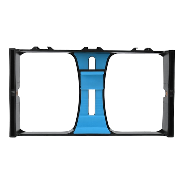 Telefon Video Kamera Cage ABS Bærbar Håndholdt Smartphone Video Stabilisator Rig til Livestreaming Vlog Blå