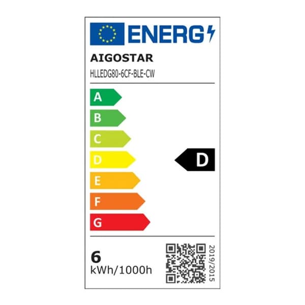 Bluetooth MESH Smart Filamentpære G80 E27 6W Tunable White, Trinløs Farvetemperatur 2700K-6500K, Appkontrol Multi-Enheds Synkronisering, 850lm Dæmpbar LED