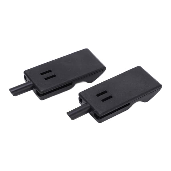 2 stk. Bildørlåseknop Tab 15214027 ABS Ebony Sort Udskiftning til Chevrolet Avalanche 2007-2013