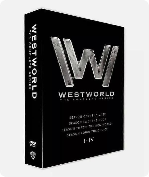 【03】Westworld Koko TV-sarja kaudet 1-4 (DVD 12-levyä) UUSI