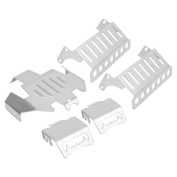 5st RC Crawler Chassi Pansarplåtsdelar Passar Traxxas TRX4 Bronco G500 1/10 RC Bil