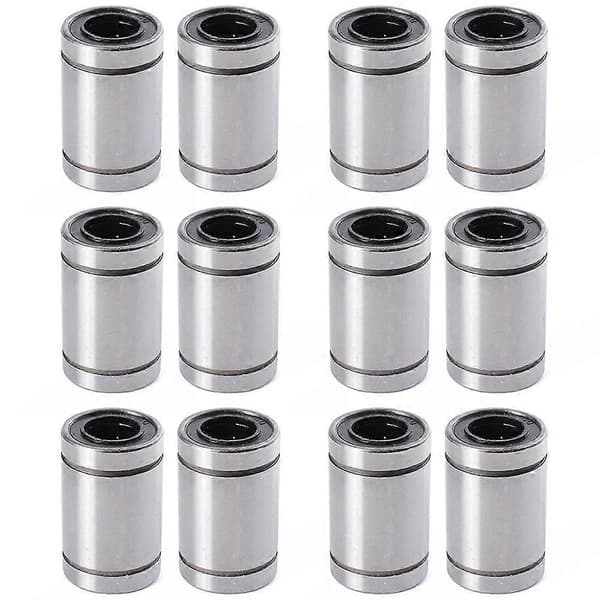 12 stk. lineærlejer LM8UU 8*15*24 mm til RepRap 3D-printer Prusa Mendel CNC TE249