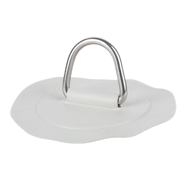 6in D Ring Pad Patch PVC Rustfrit Stål til Oppustelig Båd Flåde Kajak Kano Surfbræt