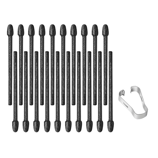 5/10/20 stk. polyesterfiberpenne-refiller følsomme finspidspenne, pennespidserstatning til Scribe til Max3 20Pcs