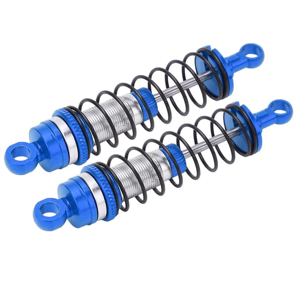 RC forreste og bageste støddæmpere, der reducerer vibrationer RC-dele i aluminiumslegering til Latrax Teton 1/18 Blå