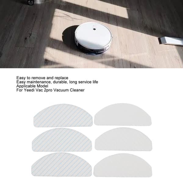 Yeedi Vac 2pro -imurin vaihtomoppiliinat (6 kpl)