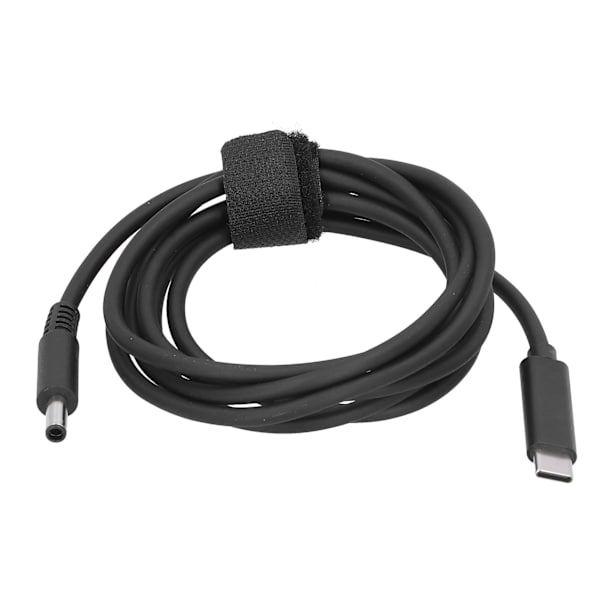 Opladerkabel Type-C til DC4.5x3.0MM Hanstik Strømadapterkabel Passer til Dell Laptop